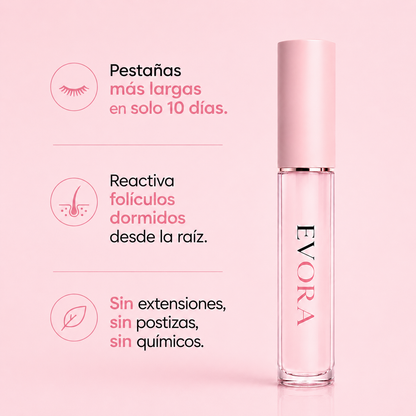 Sérum para Pestañas EVORA | Pestañas más Largas y Densas